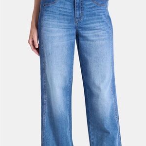 Time and Tru highrise wide leg Jeans